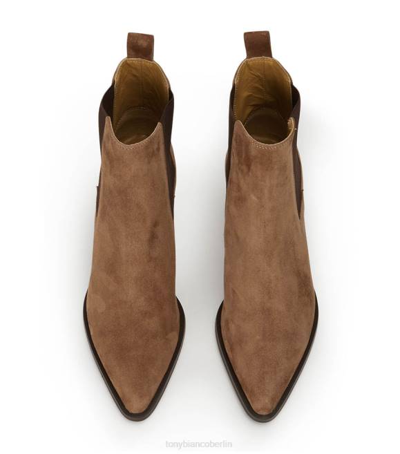 Stiefeletten| de Tony Bianco Frauen Kolbenstiefeletten Sattelwildleder 4624491
